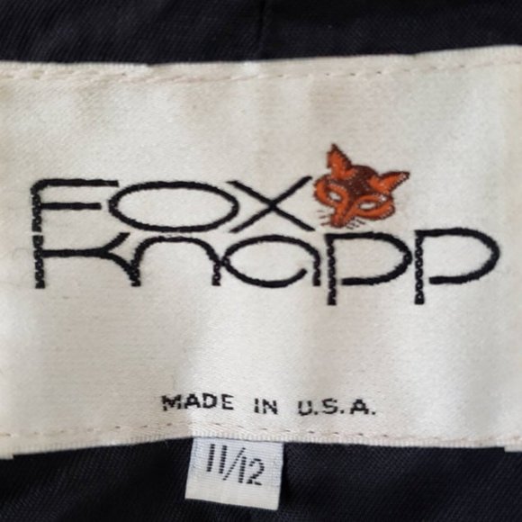 BLACK WOOL PEACOAT | '70s Vintage Clothing | M - Picture 7 of 8